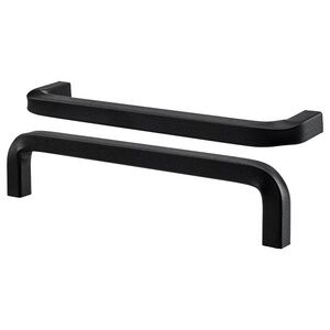 Ikea BORGHAMN Handle, Black, 6 11/16” 17mm C-c 160 Mm ,6 1/4”